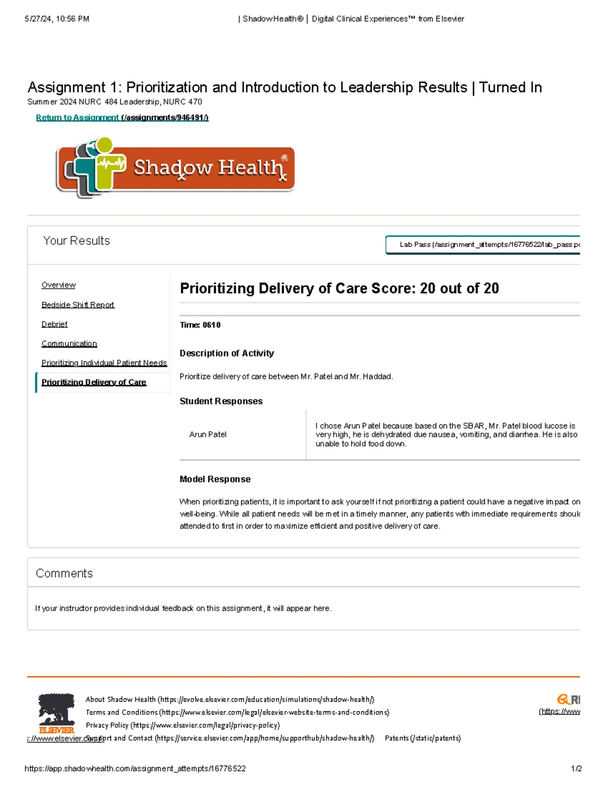444 Chapter 25 - Graded Quiz on Populations Affected by Mental Illness ...