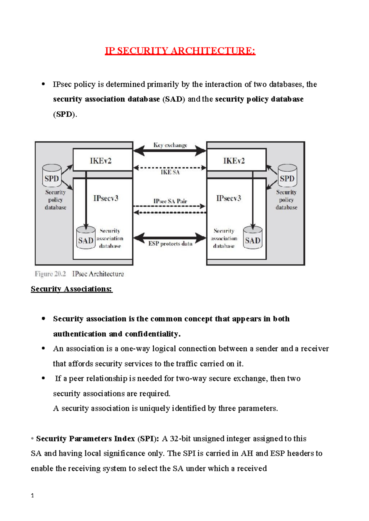 IP Security Architecture: Understanding IPsec Policies and Protocols ...