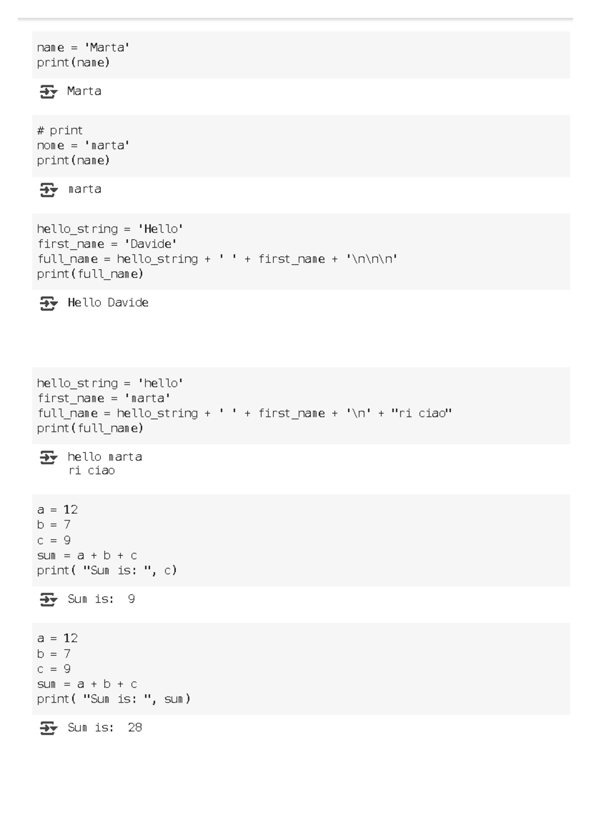 Colab: Python Code Examples and Data Analysis Techniques - Studocu