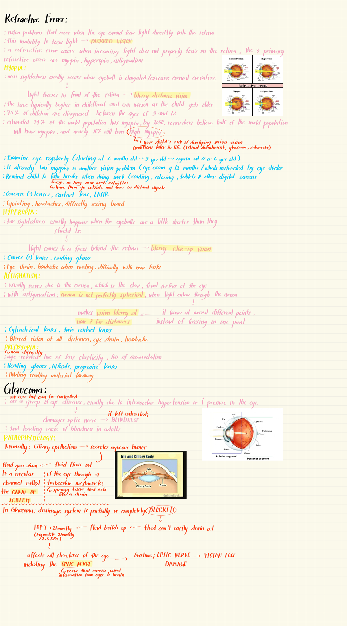 Eye Disorders: Understanding Myopia, Hyperopia, and Astigmatism (MED ...