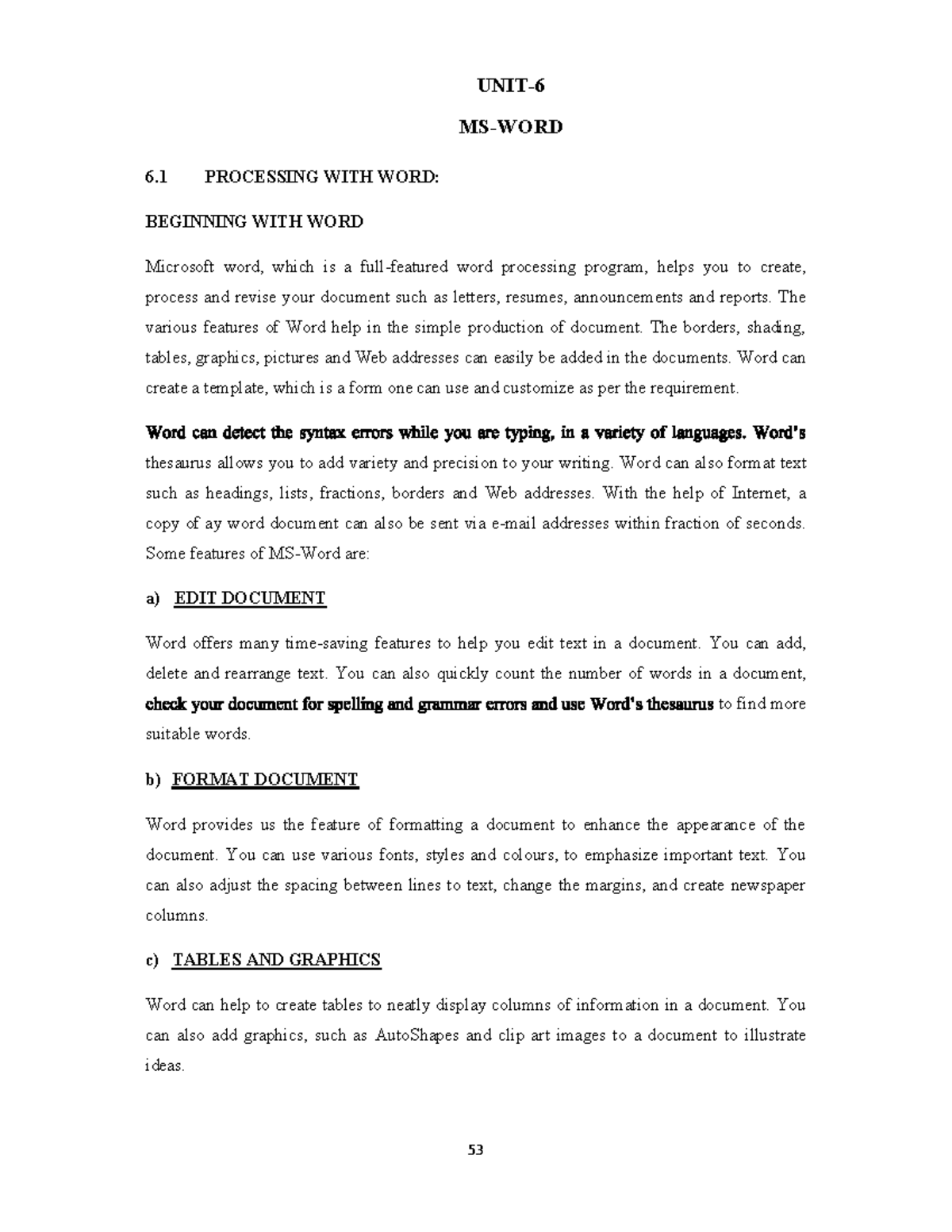 MS Word: Essential Notes for Beginners (Course Code: 6.1) - Studocu