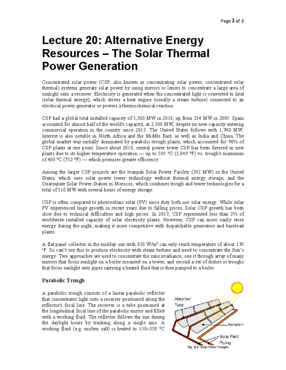 Solution Manual: Principles of Power System (VK Mehta) PDF Download ...
