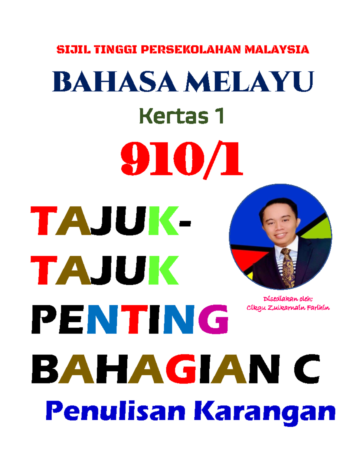 Tajuk Penting Karangan STPM: Isu Pencemaran Alam dan Penyakit ...