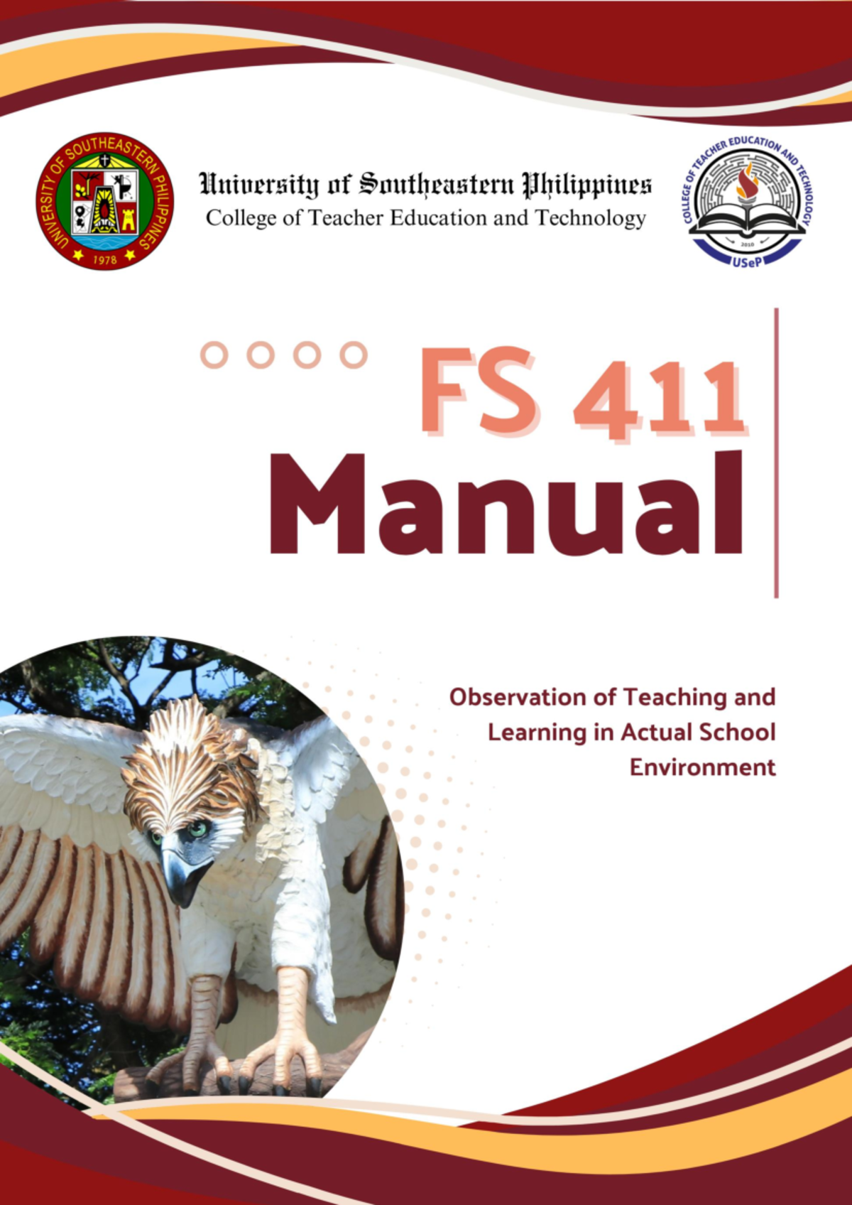 Revised FS 411 Manual for Field Study Course 2024-2025 - Studocu