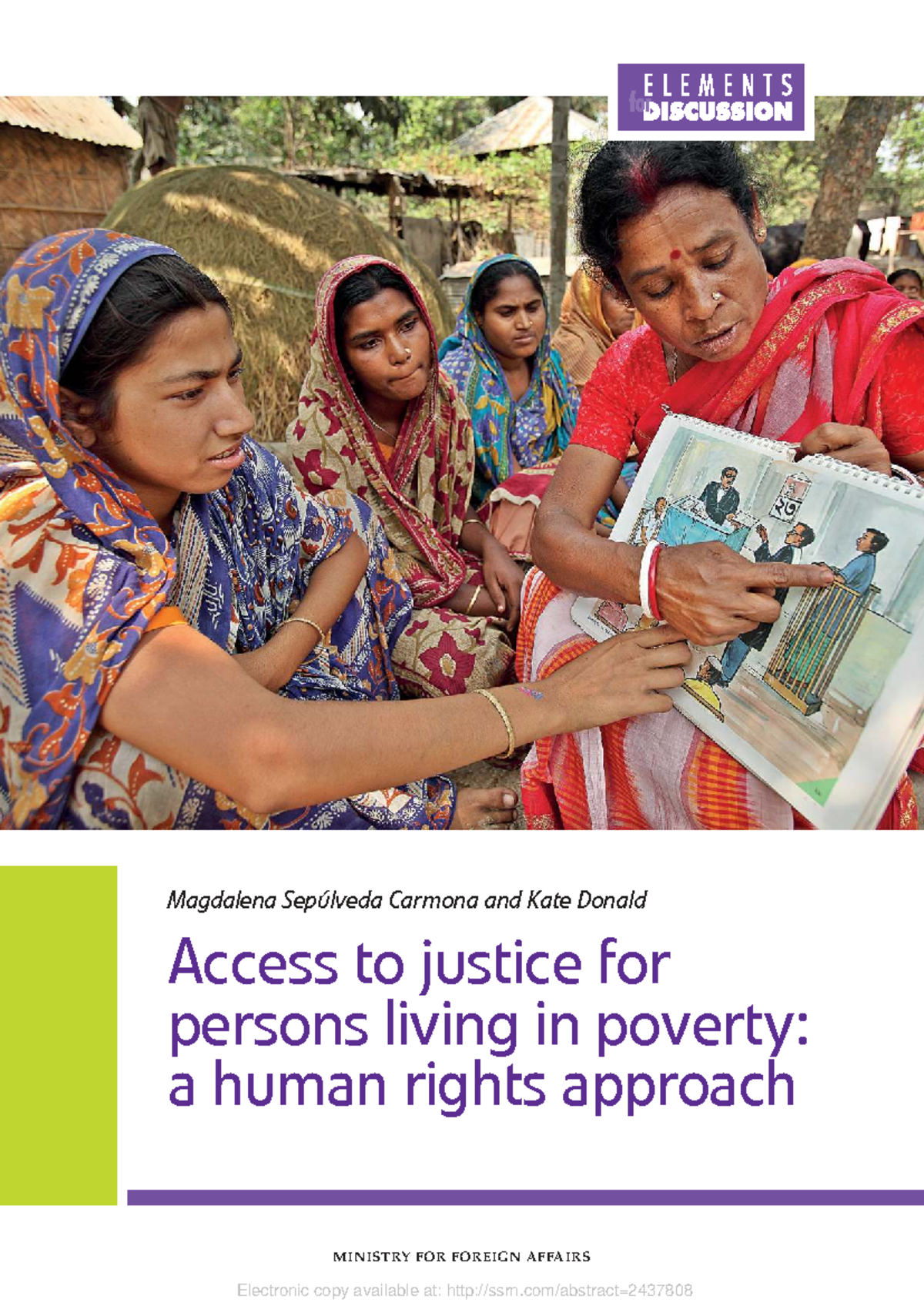 Access to Justice for Persons Living in Poverty: A Human Rights ...