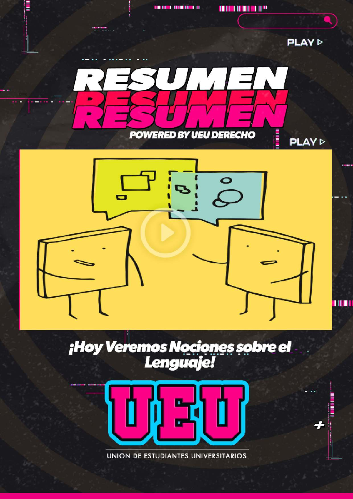UEU - Capítulo 7: El Lenguaje como Instrumento de Comunicación - Studocu