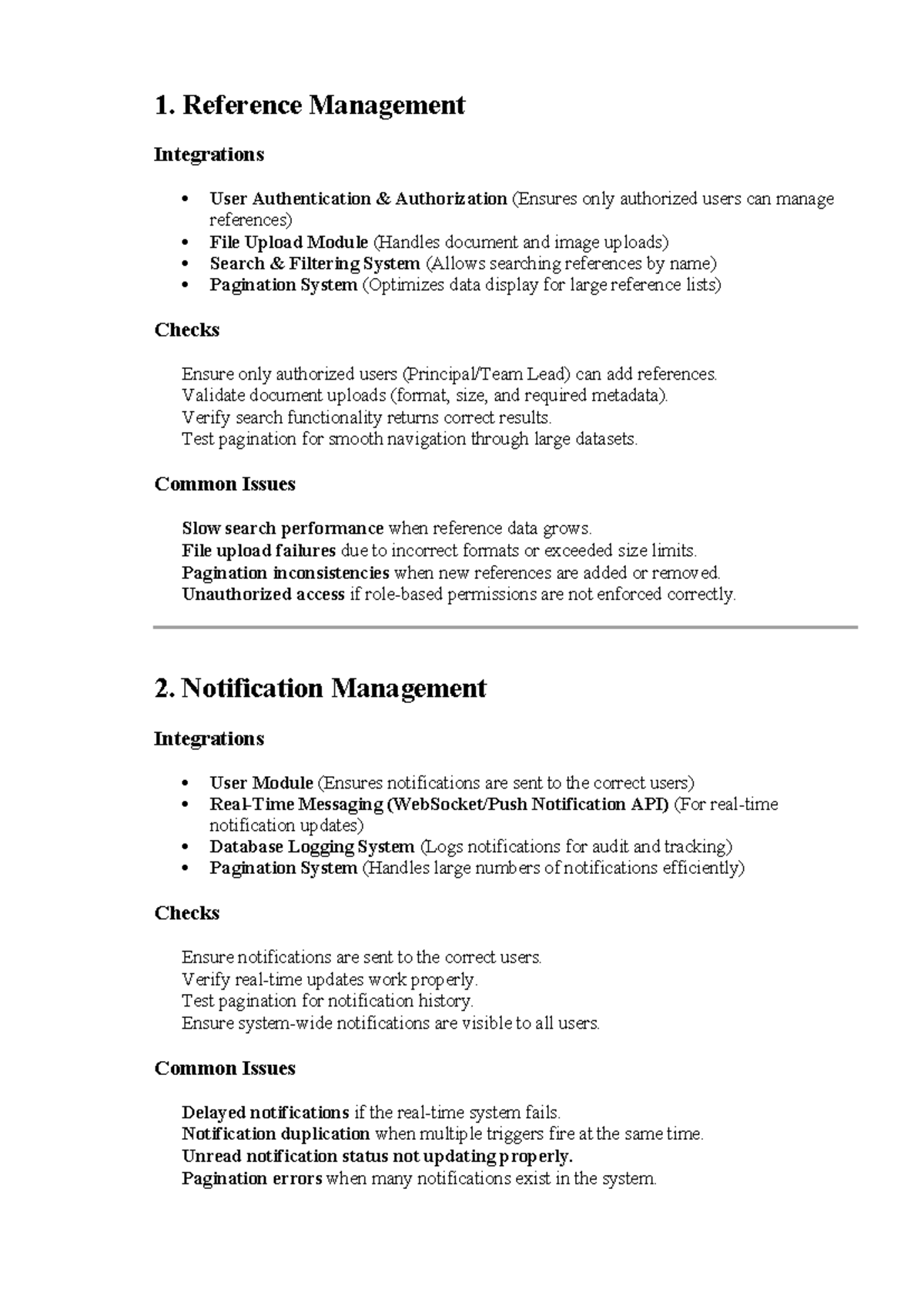 CQ 20 - Reference & Notification Management System Overview - Studocu