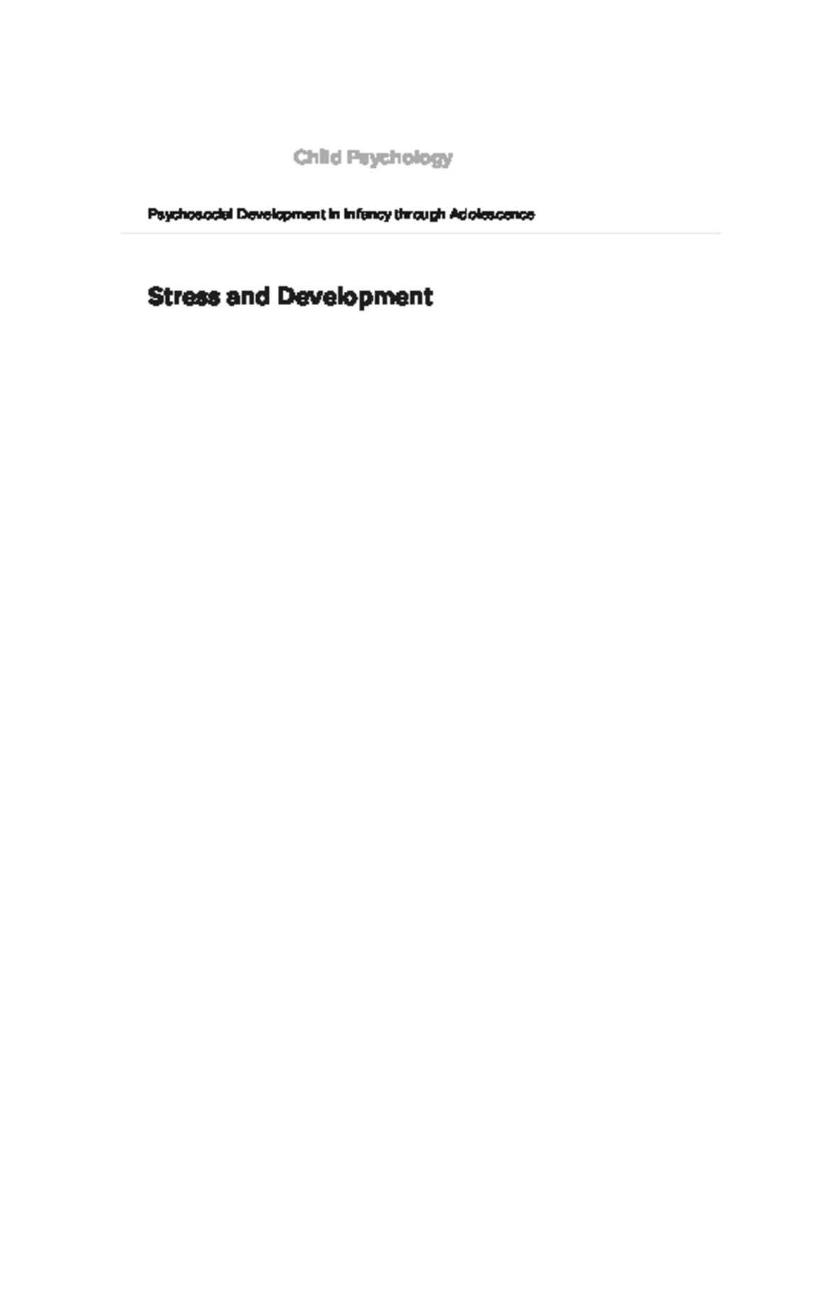 Understanding Adverse Childhood Experiences and Their Impact on Health ...