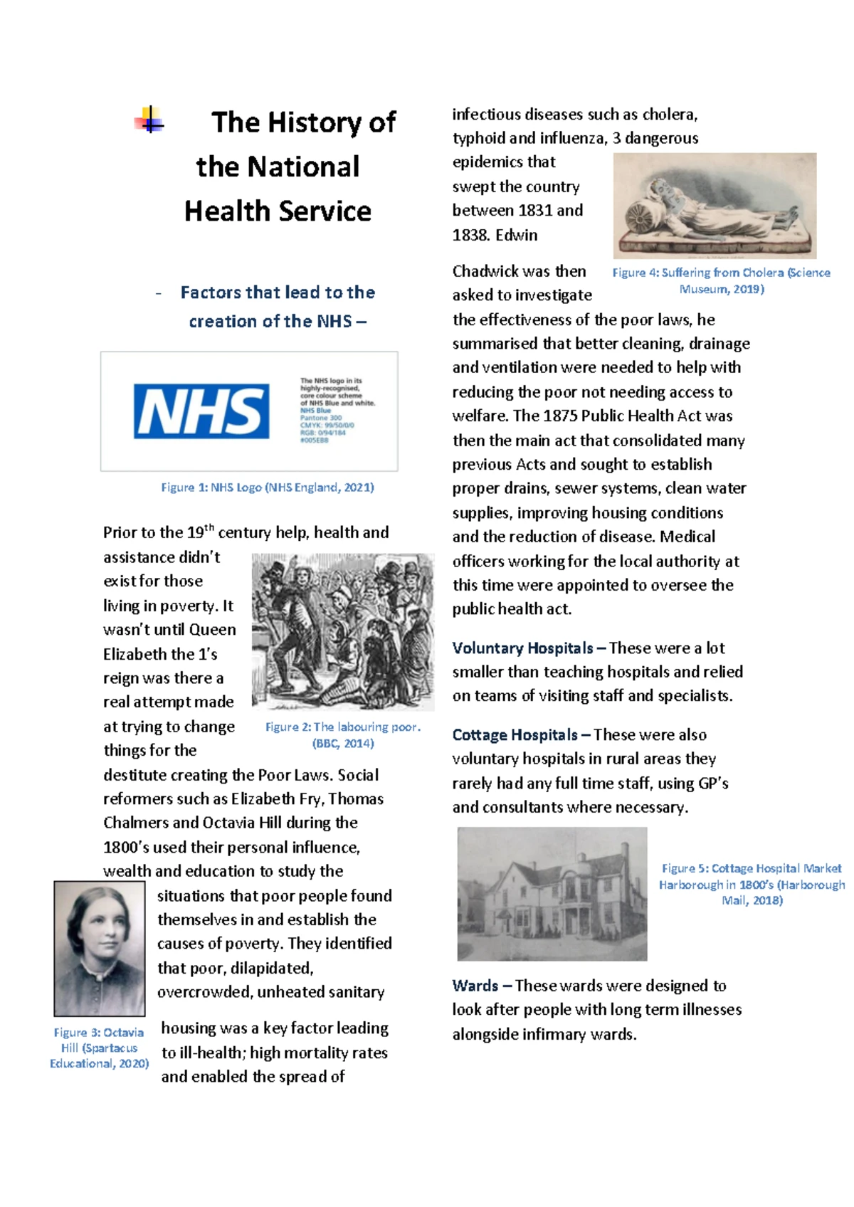 Unit 6 - The Evolution and Challenges of the National Health Service ...