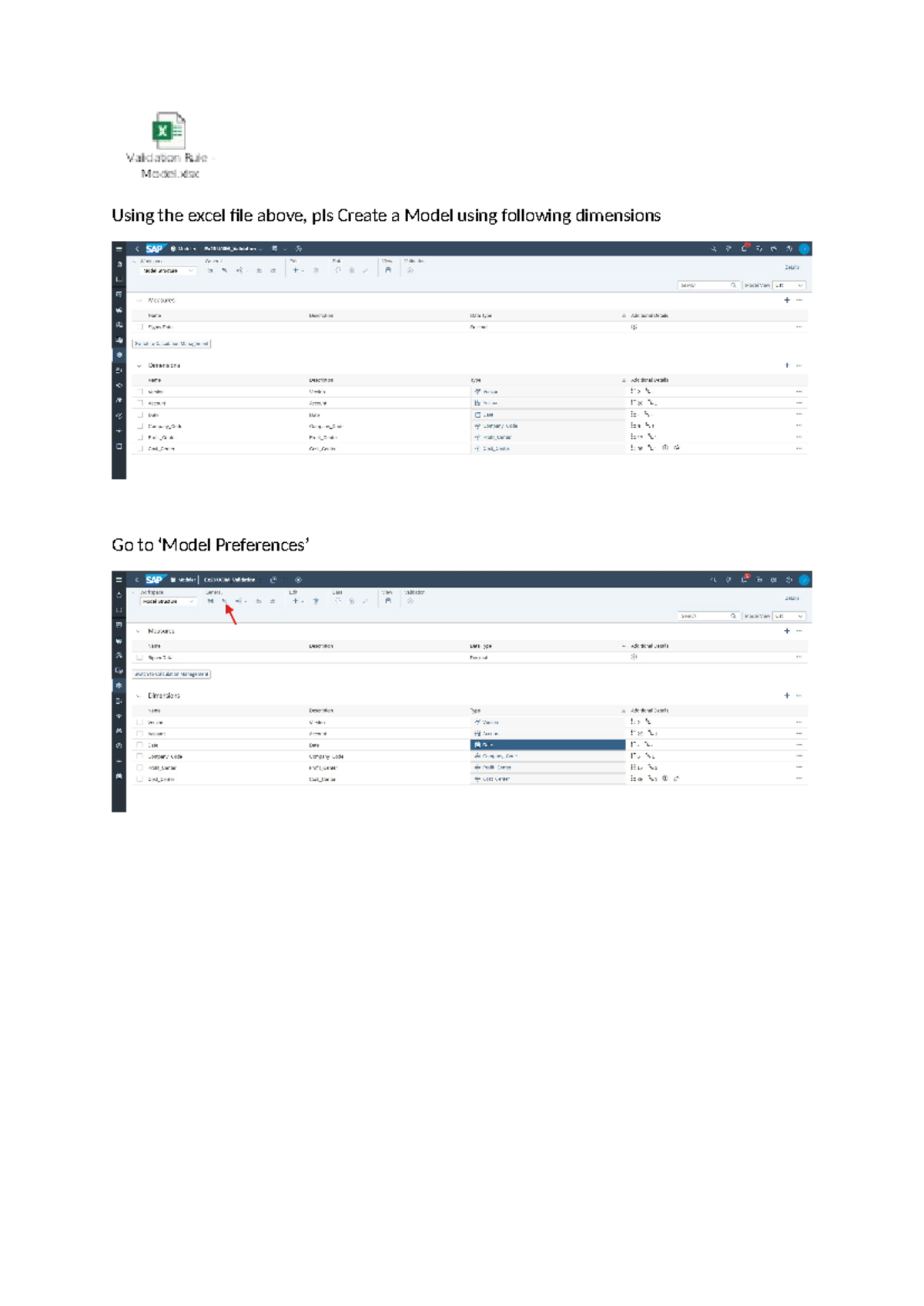 Ex23 Validation - Study mat - Using the excel file above, pls Create a ...