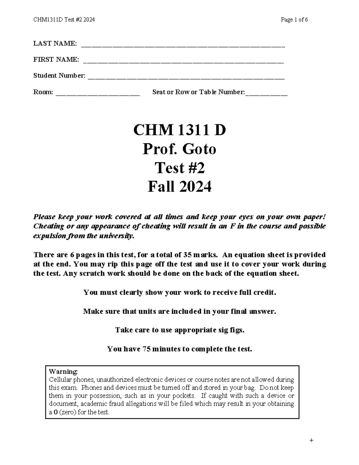 Mid Term 2 Solutions - good exam to practice - LAST NAME: - Studocu