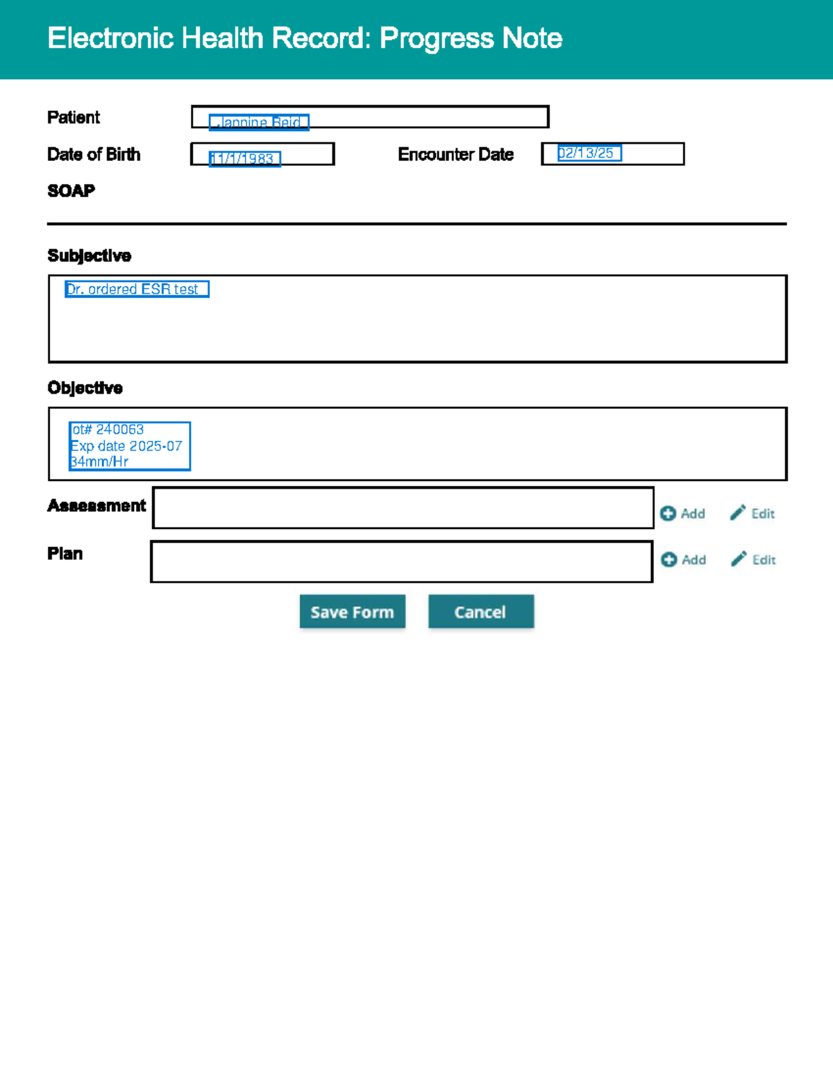 Progress Note 44-3 - moss - MLS 400.67 - Electronic Health Record ...