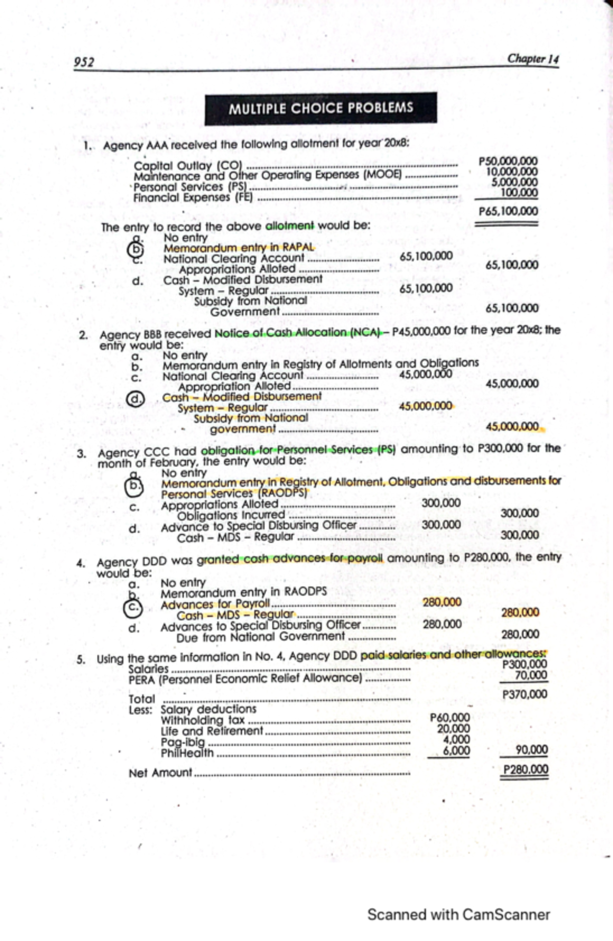 Gov Acctg Dayag Review Notes for Exam Preparation - Studocu