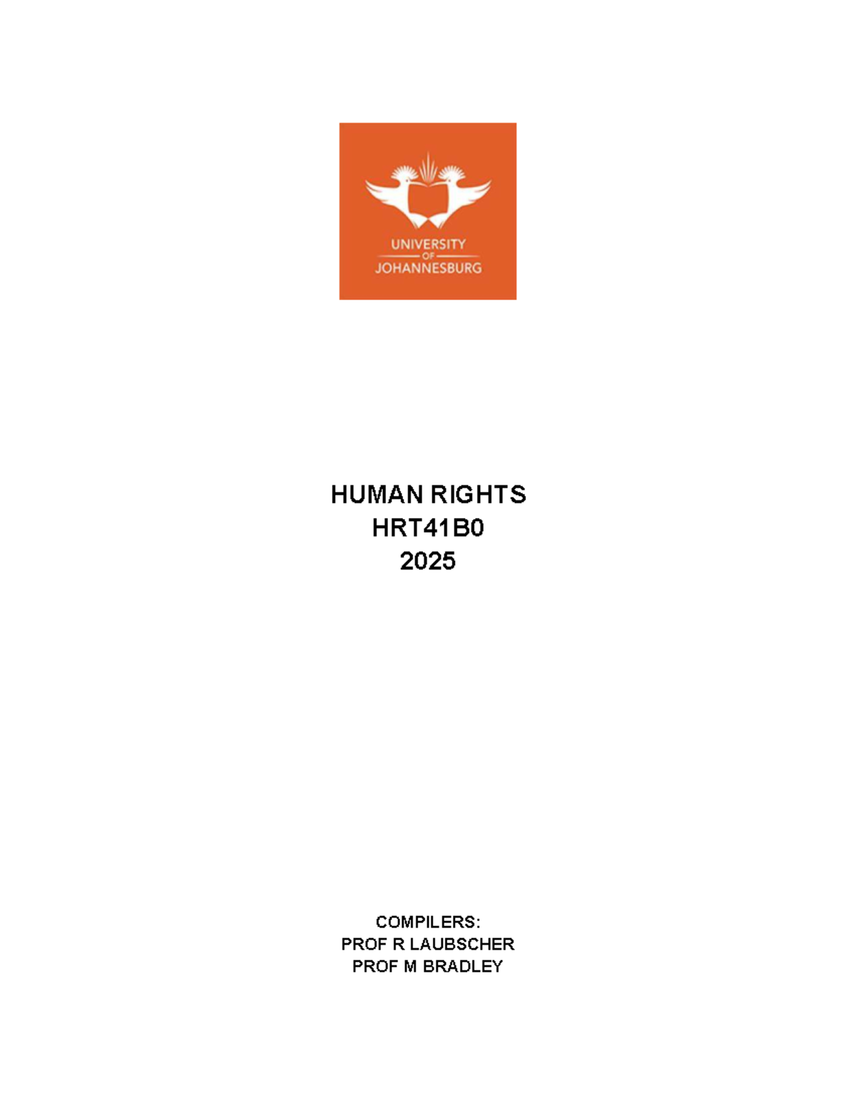 HRT41B0 Human Rights Study Guide 2025: Key Concepts & Assessments - Studocu