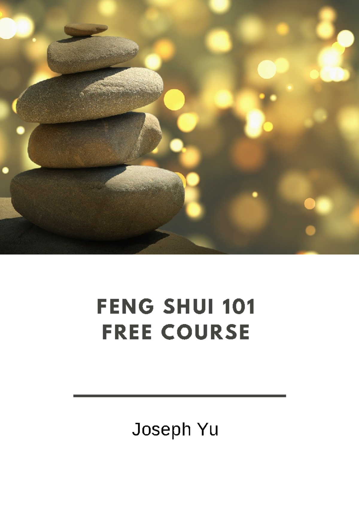FENG SHUI 101: Key Terms and Concepts in Lesson 0 - Studocu