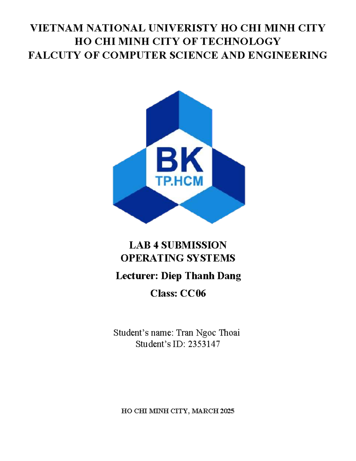 LAB 4 Submission: Operating Systems - Multitasking Framework & FIFO ...