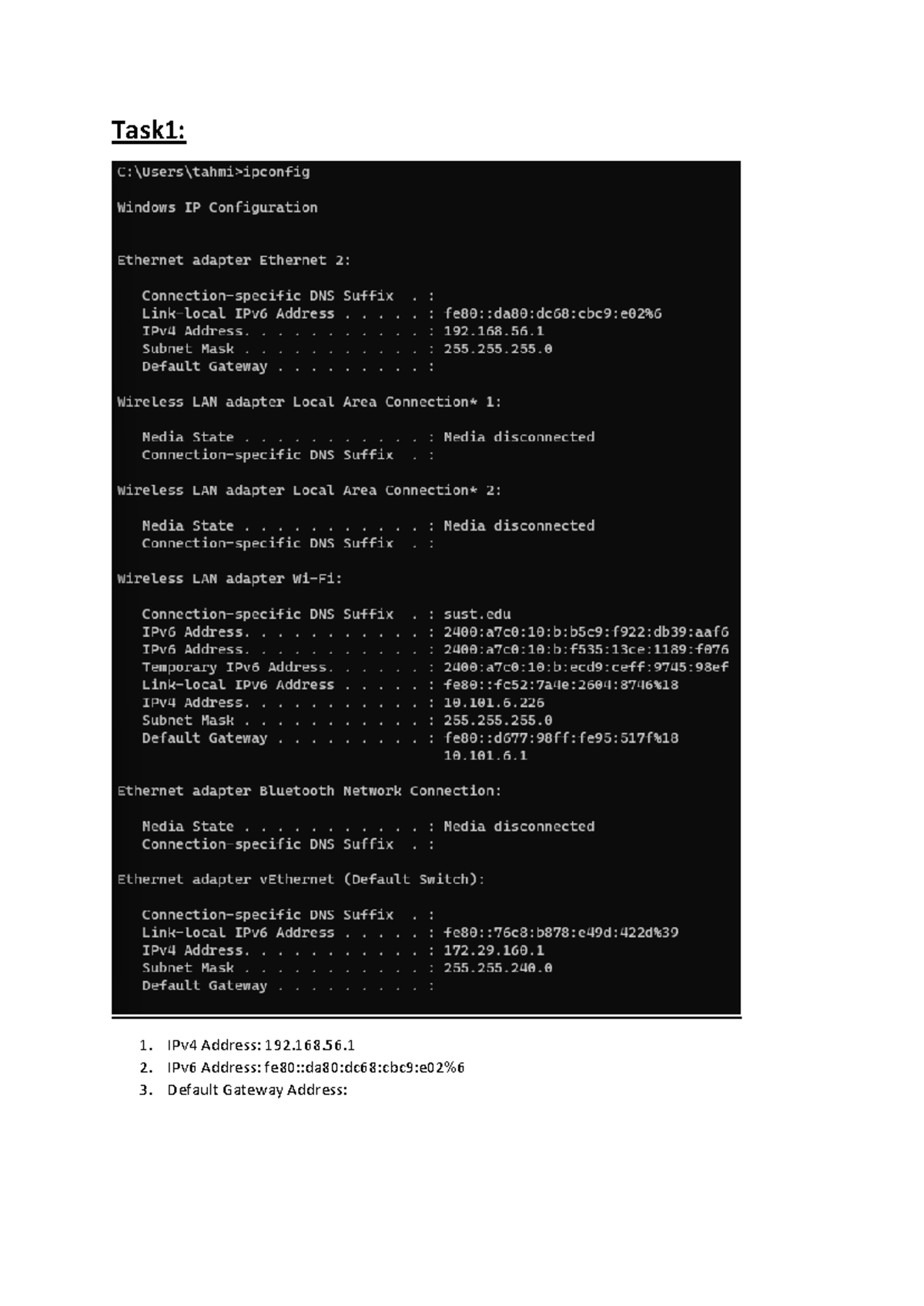 Networking Concepts & IP Configuration Overview 2019 331078 - Studocu