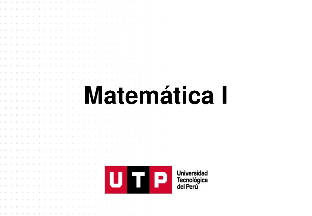 Repaso Examen Parcial 1 - Matemática I - Document Preview