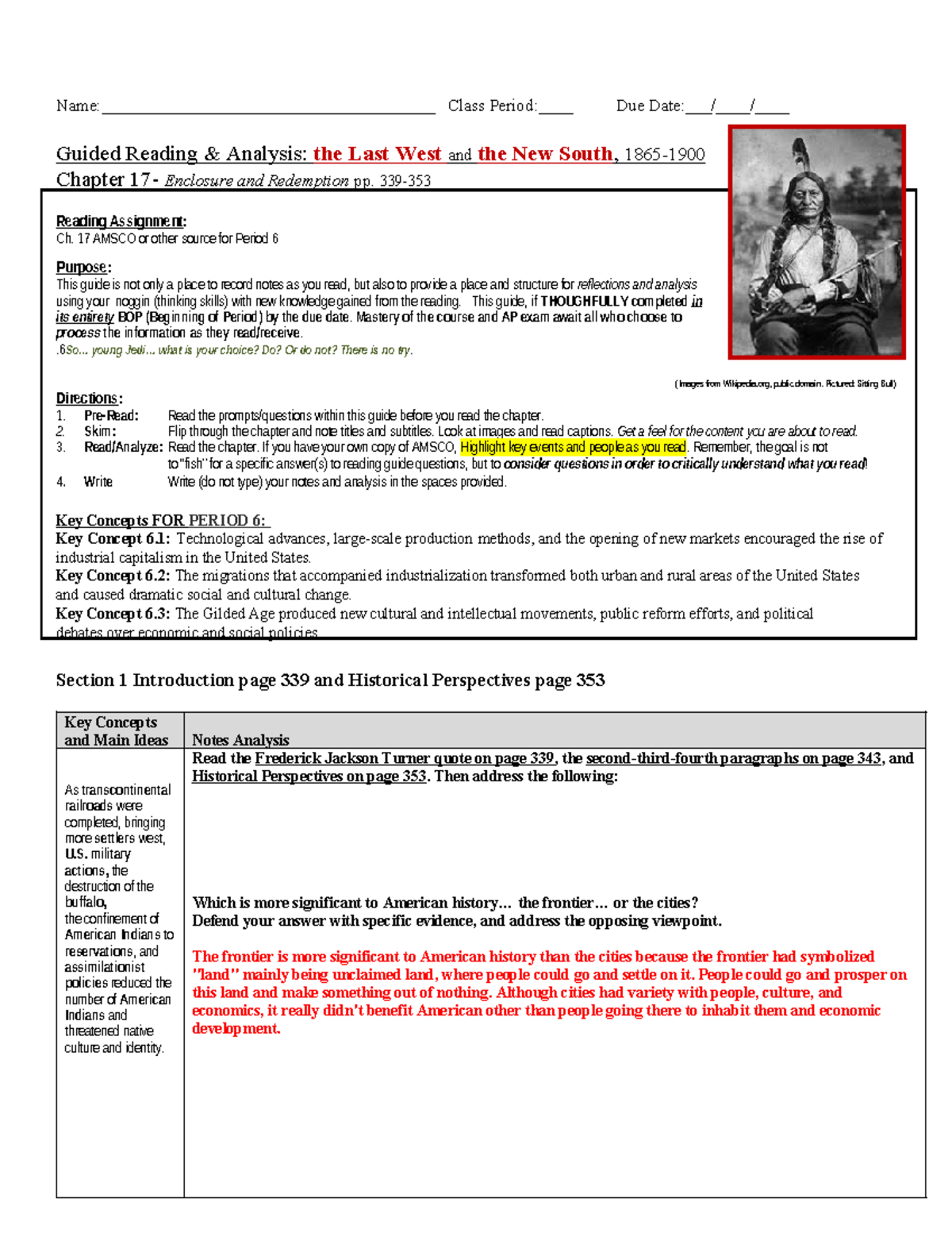 Ch17 Guided Reading - Name ...