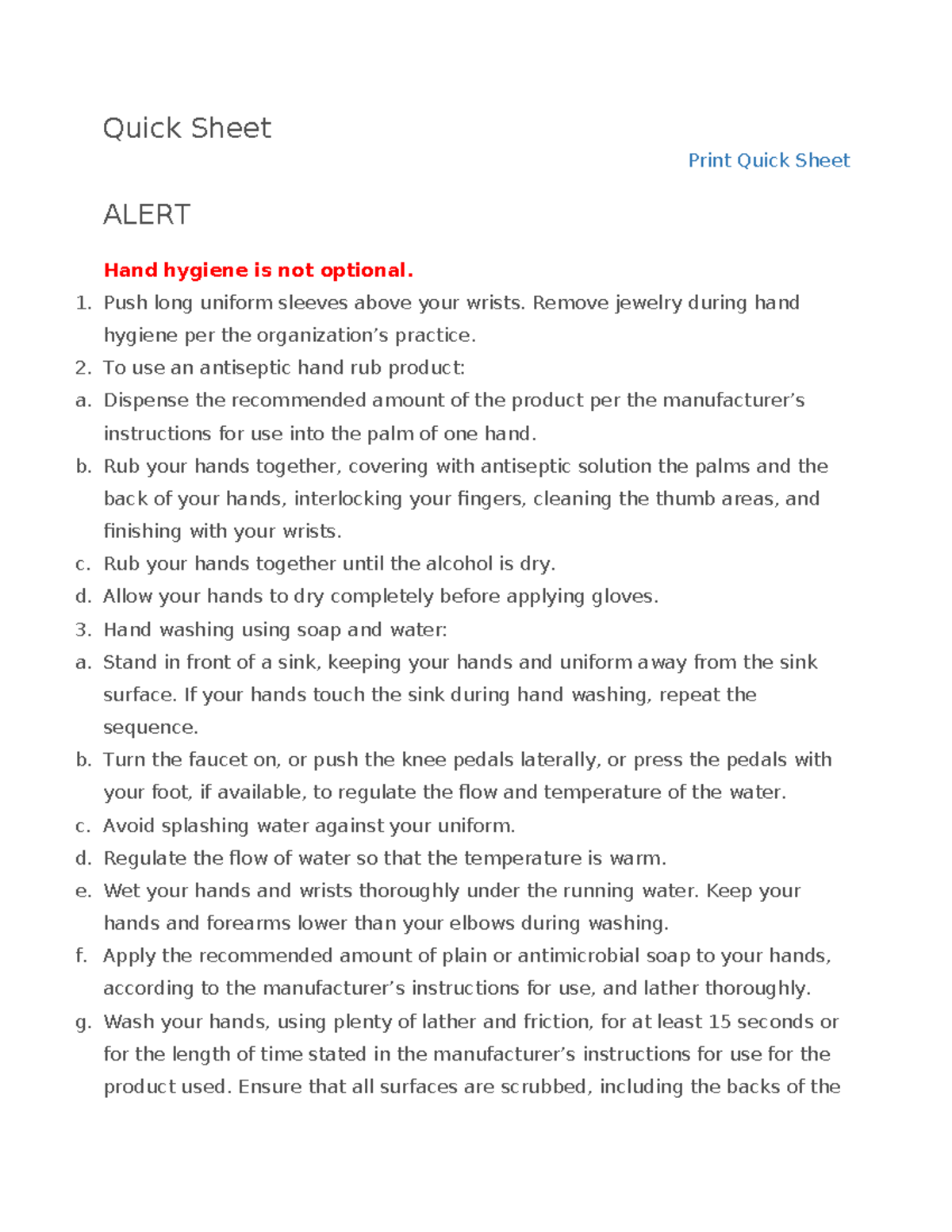 Hand Hygiene Guidelines: Essential Practices for Infection Control ...