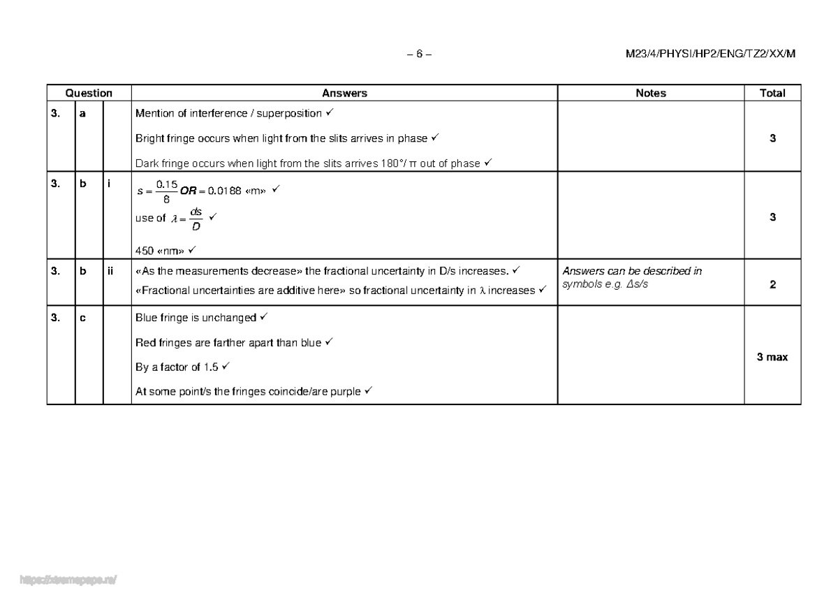 Waves Answer Key - PHYS 101 Final Exam Notes - Studocu