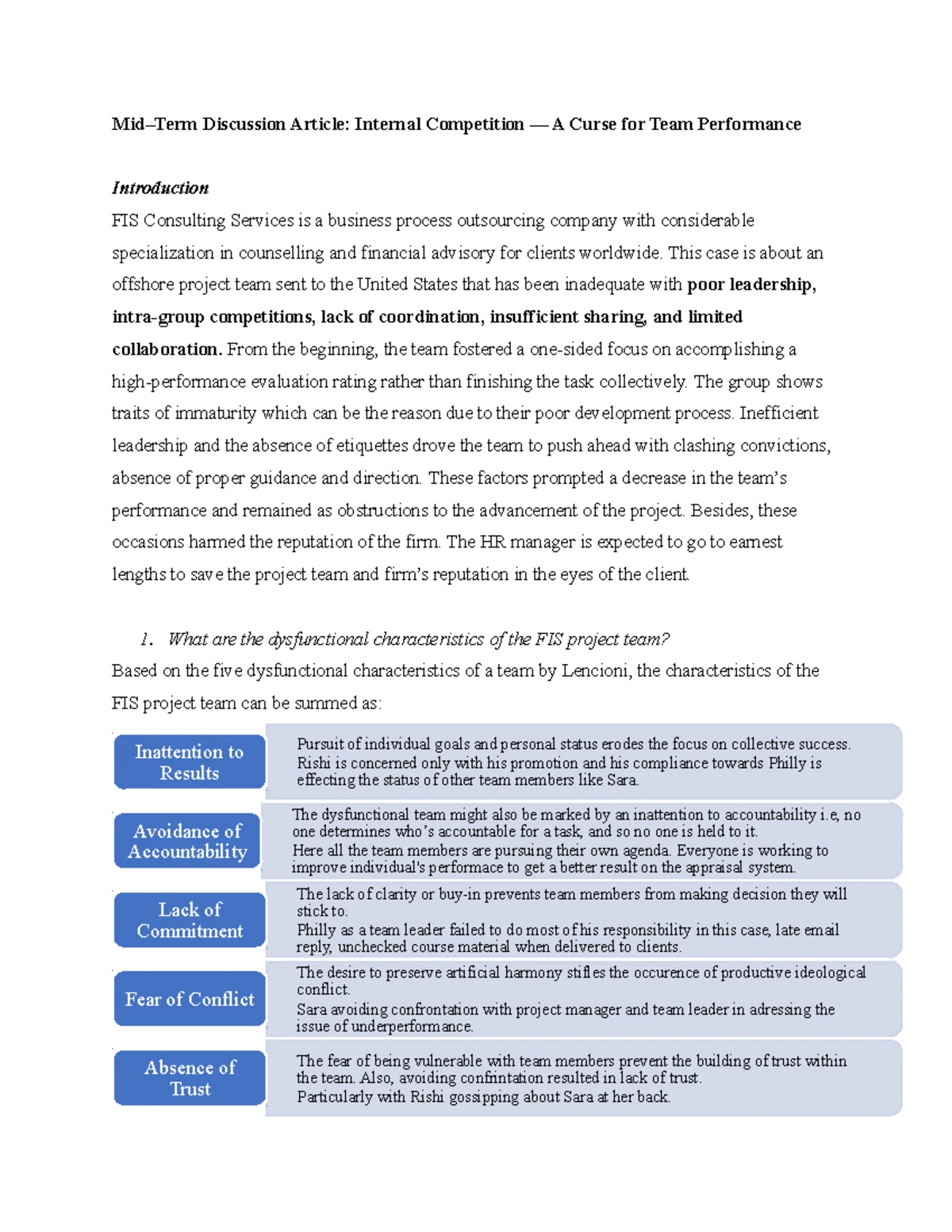 PMAL 203 Cohort D: Leadership Dynamics & Employee Engagement at Twitter ...