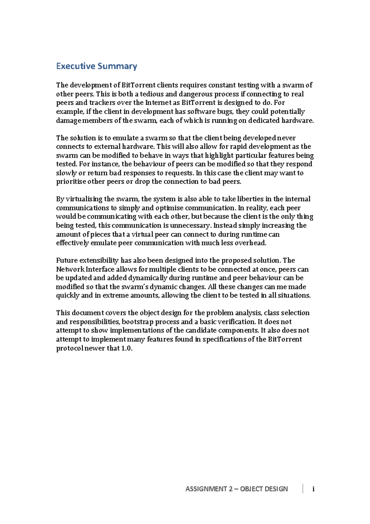 Assignment 2 - Sample Submission (Course Code: 12345672) - Studocu