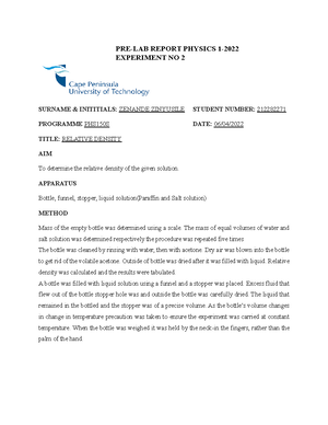Chapter 5 - Prokaryotic Cell Structure and Function (CPUT) - Chapter 5 ...