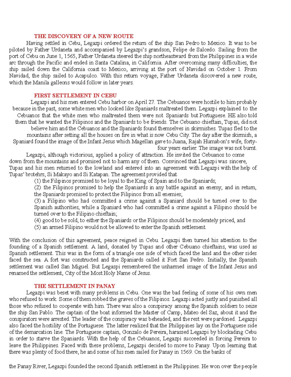RPH Lesson 6: The Philippines Under Spanish Rule - Governance ...