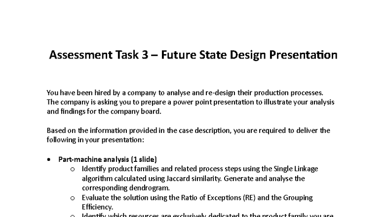 Case Study B - CWI Future State Design Presentation - Studocu