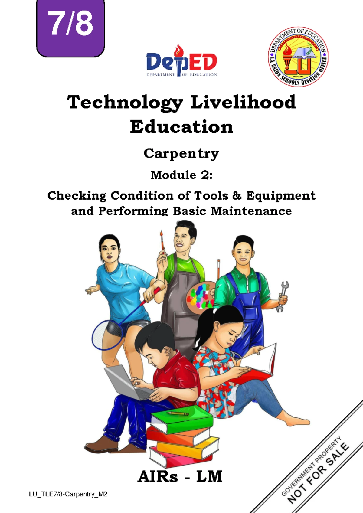 TLE Carpentry 7-8 Module 4: Analyzing Signs, Symbols, and Data - Studocu
