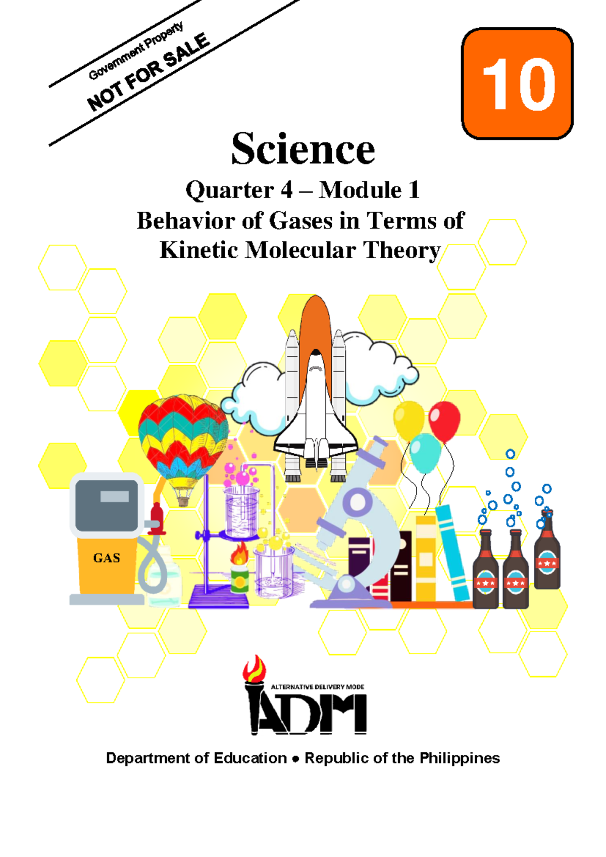 Science 10 Q4: Behavior of Gases & Kinetic Molecular Theory Module ...