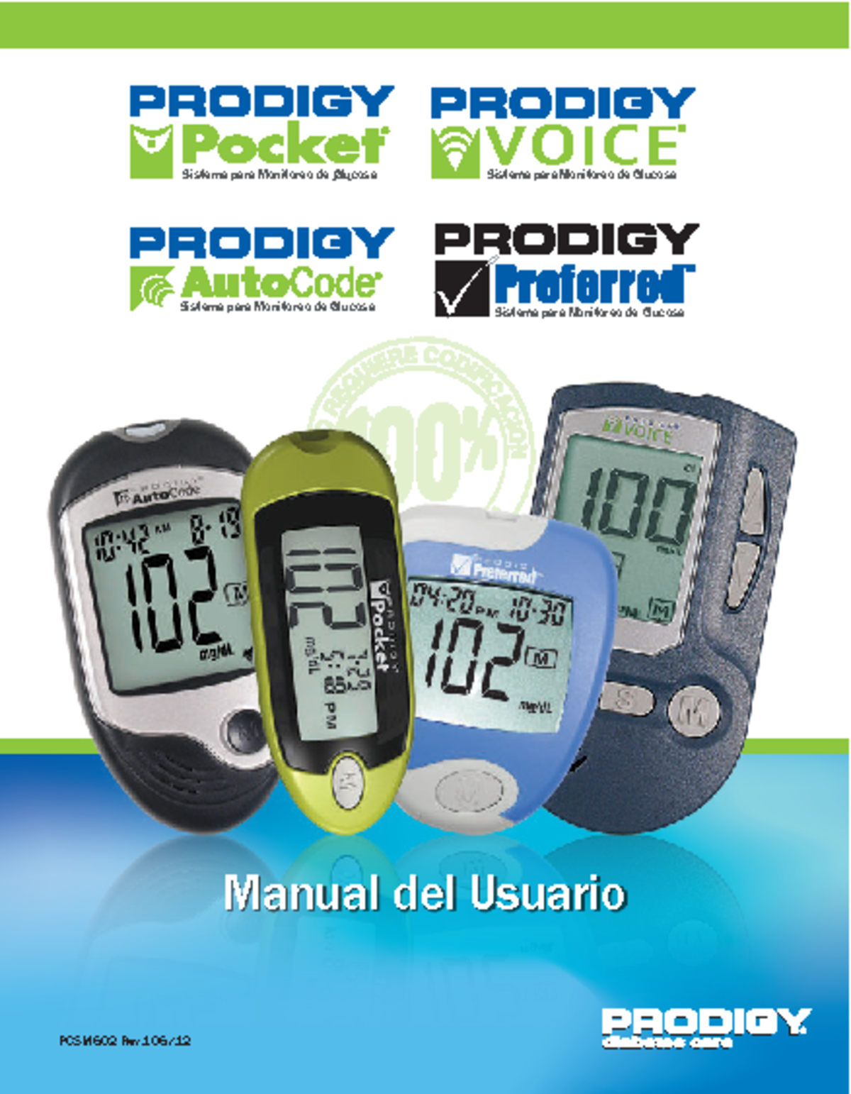 Manual del Usuario Prodigy® PCSM602 - Medidores de Glucosa en Sangre ...