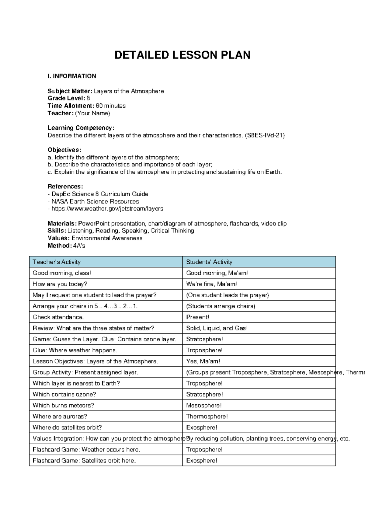 lesson-plan-layers-of-the-atmosphere-for-grade-8-60-min-studocu