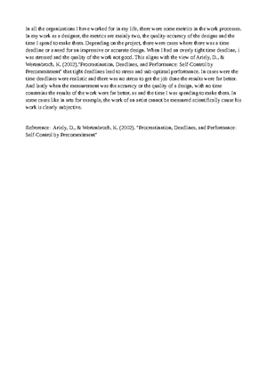 UNIV1001 Writing Assignment Unit 7 - Writing Assignment Unit 7 Normally ...