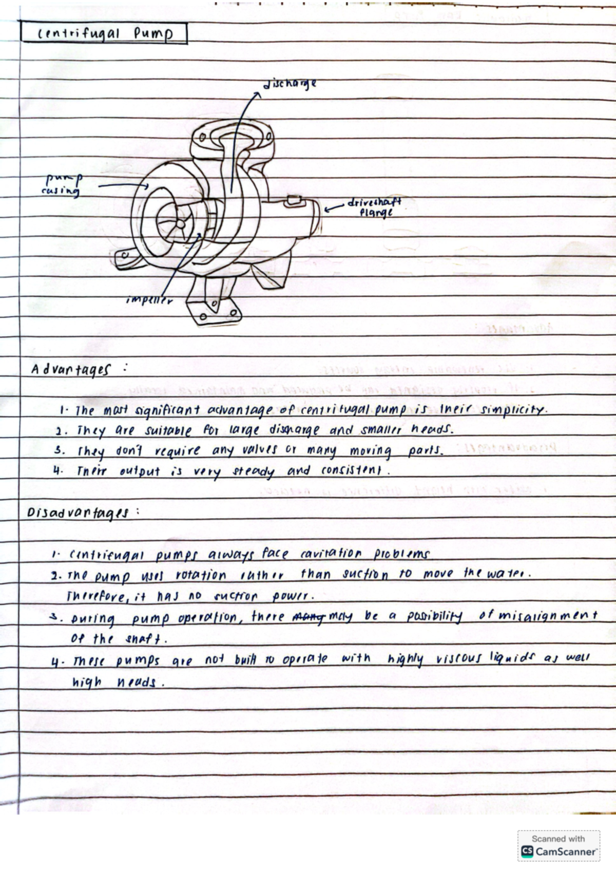 Centrifugal and Positive Displacement Pump Overview - CS درس - Studocu