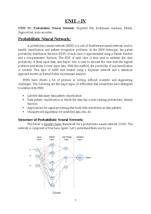 Deep Learning Lab 24021D0521: Experiments with Neural Networks - Studocu