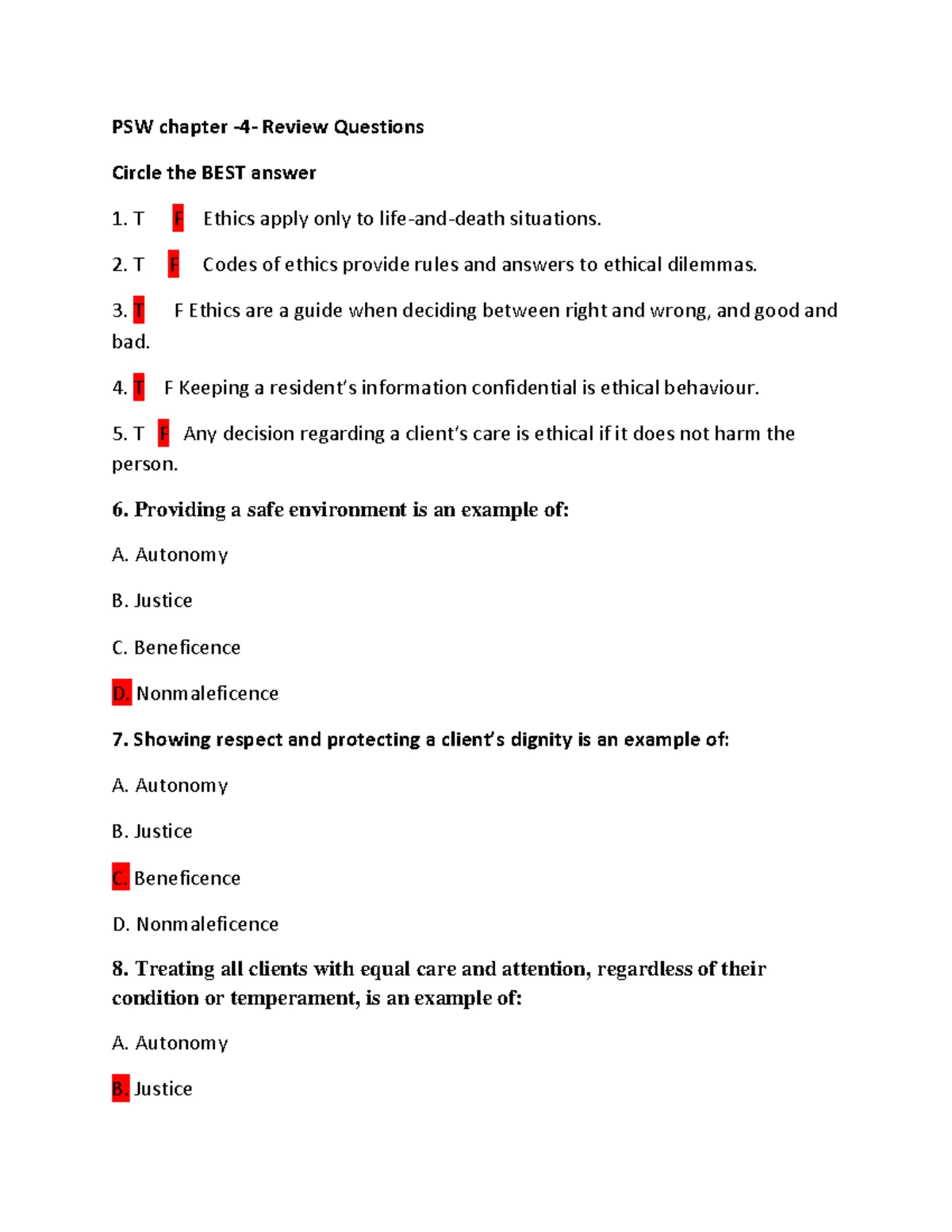 PSW Chapter 1 - Review Questions with Answers (5th Edition) - Studocu