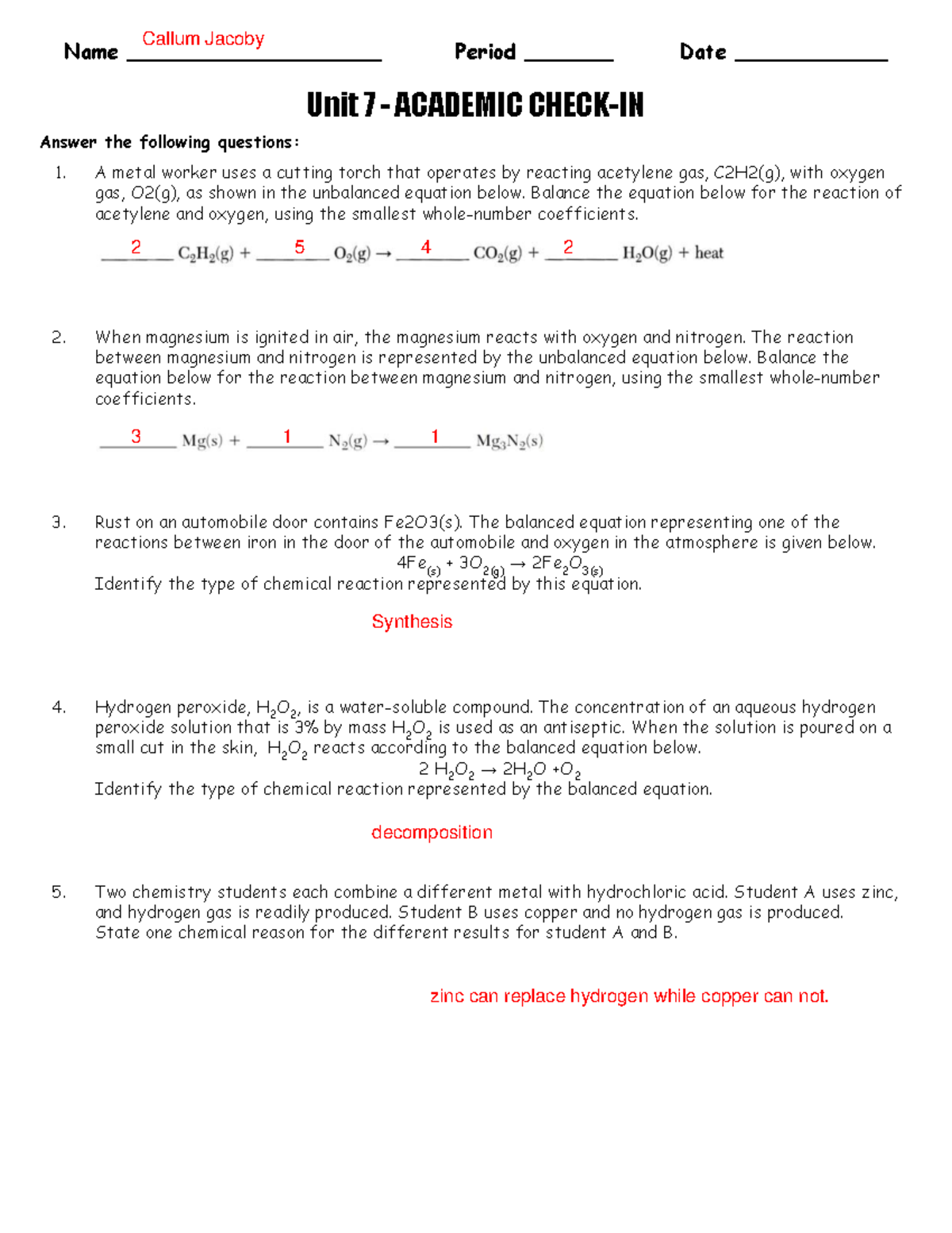 7 - Academic check-in - The worksheet is designed to help students ...