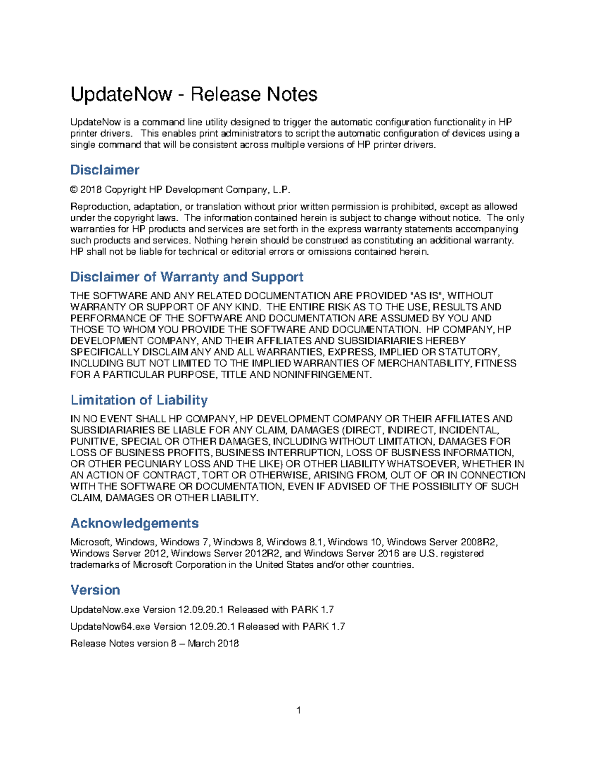 UpdateNow Utility Release Notes - Version 12.09.20.1 - Studocu