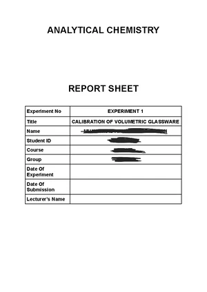 FST261 LAB1 Final Report on Physical Properties of Fats and Oils - Studocu