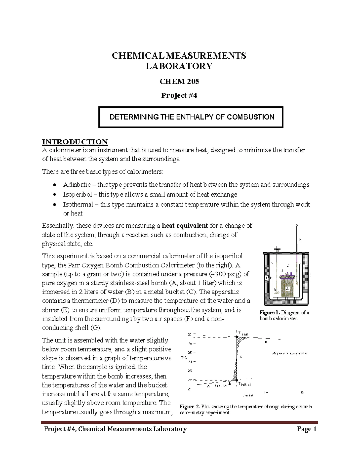 Final Project: Determining Unknown Acid Concentration via Titrimetry ...