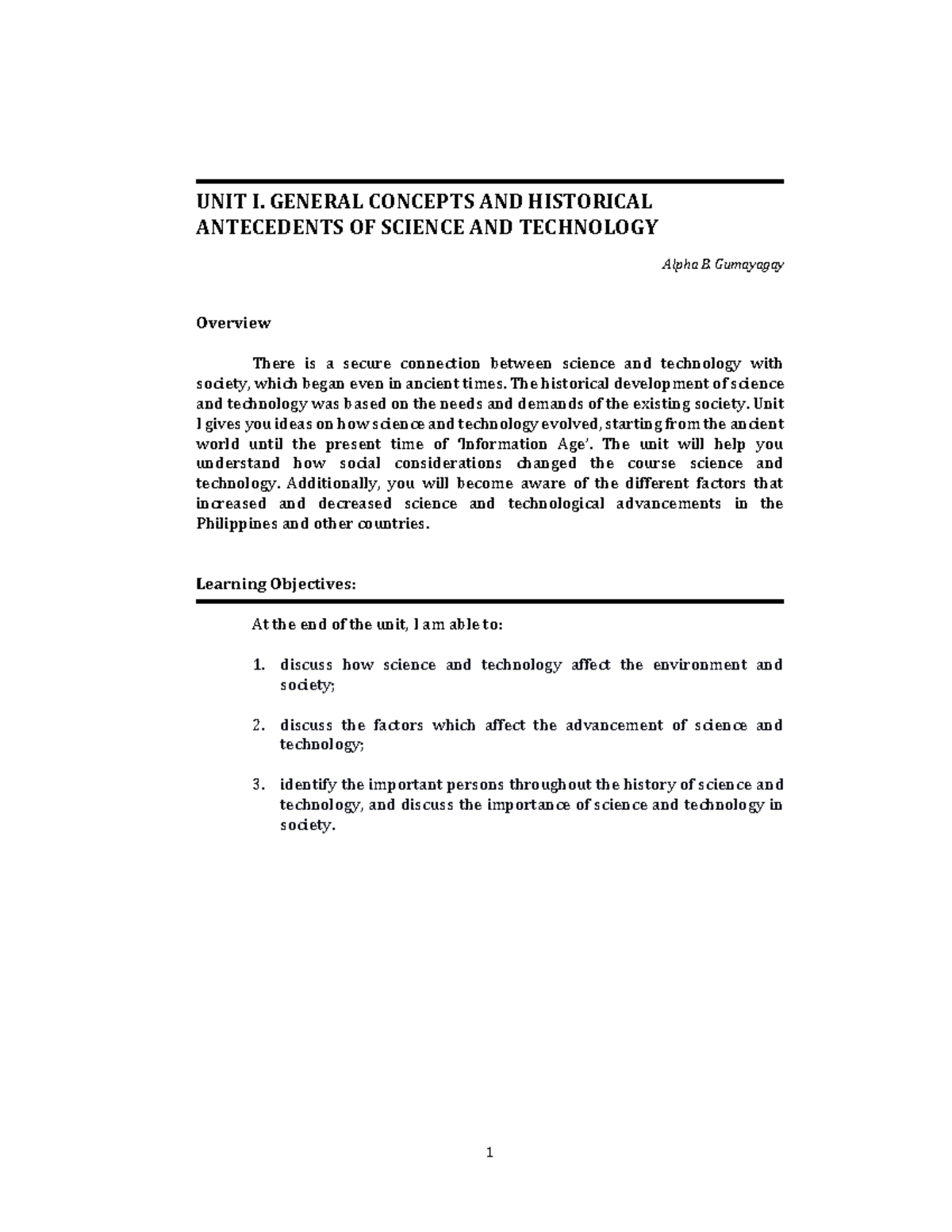 STS-MSD-Book 030503 - Historical Evolution of Science & Technology ...
