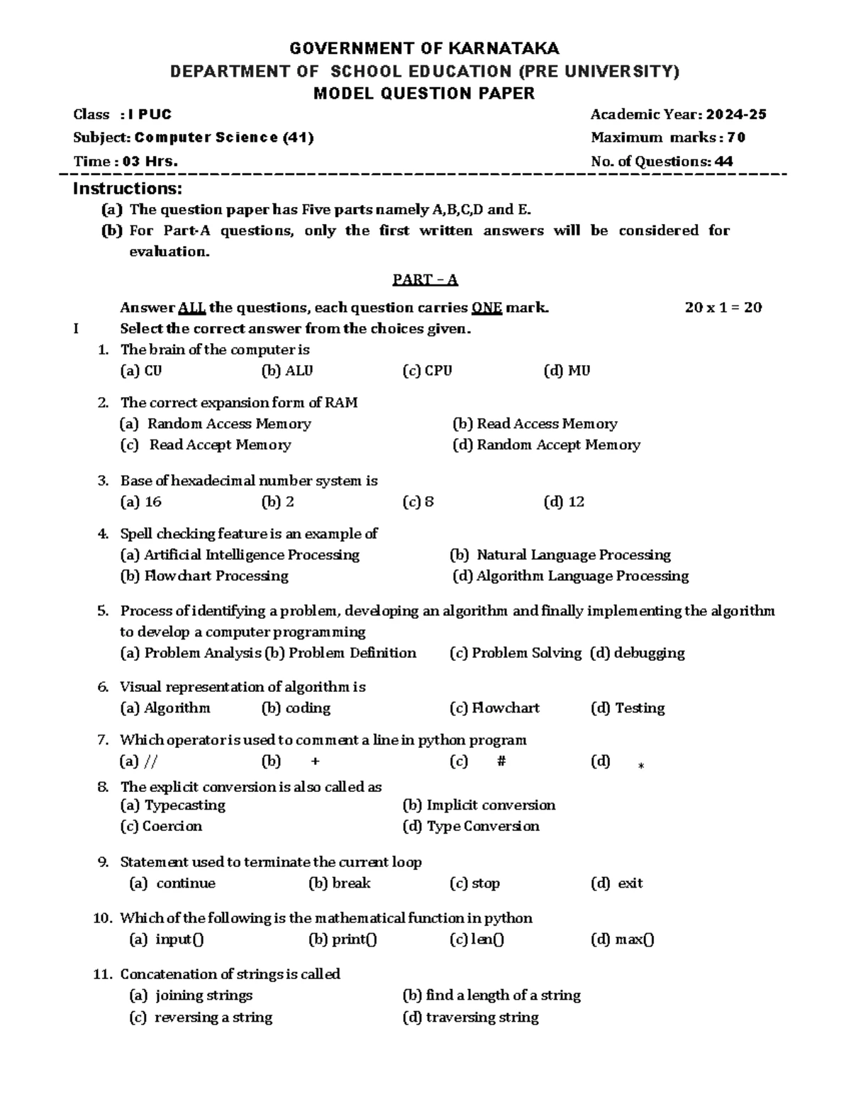 Coa text - Notes on Computer Organization and Architecture - DEPARTMEhT ...