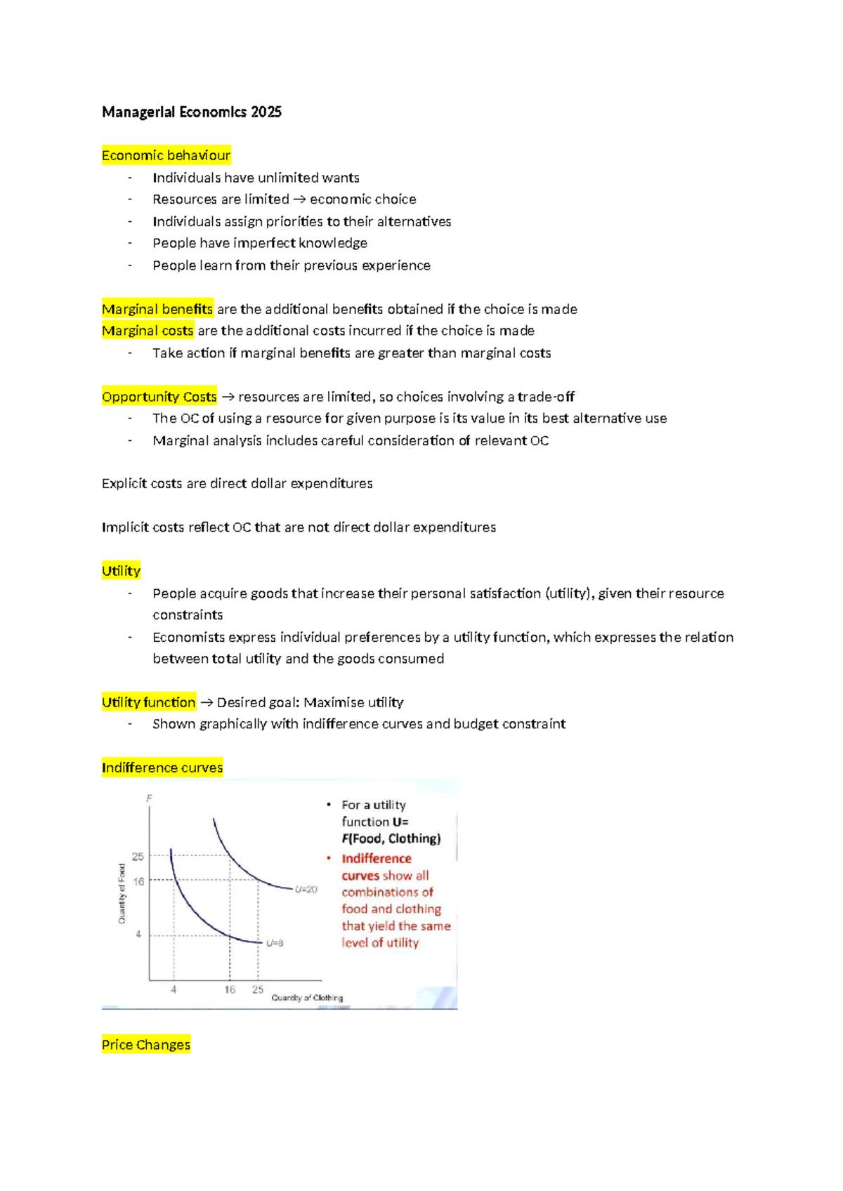 Managerial Economics 2025: Understanding Economic Behavior and Choices ...