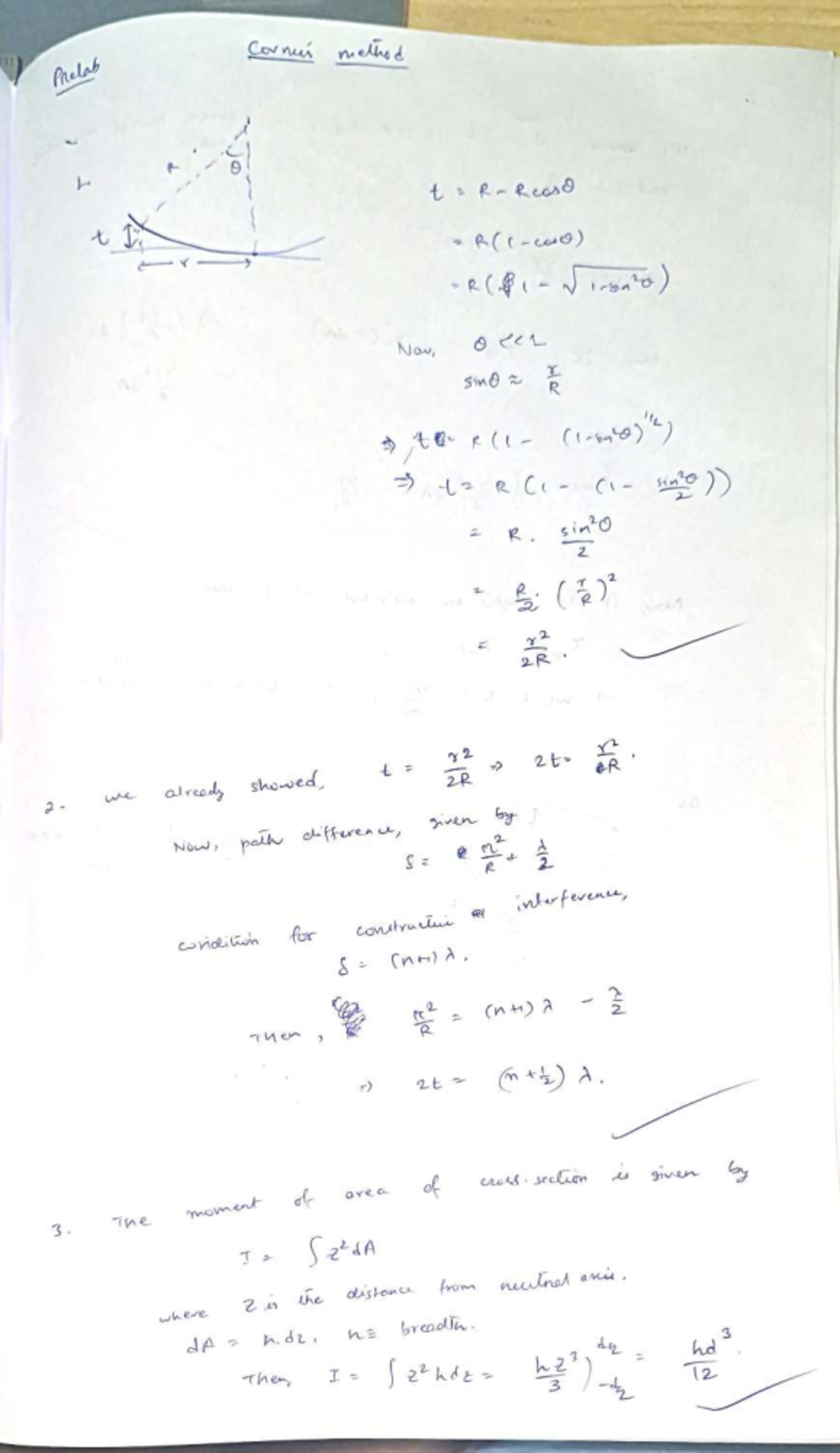 Prelab - Cornus Method Analysis for Course ID Dgikn - Studocu