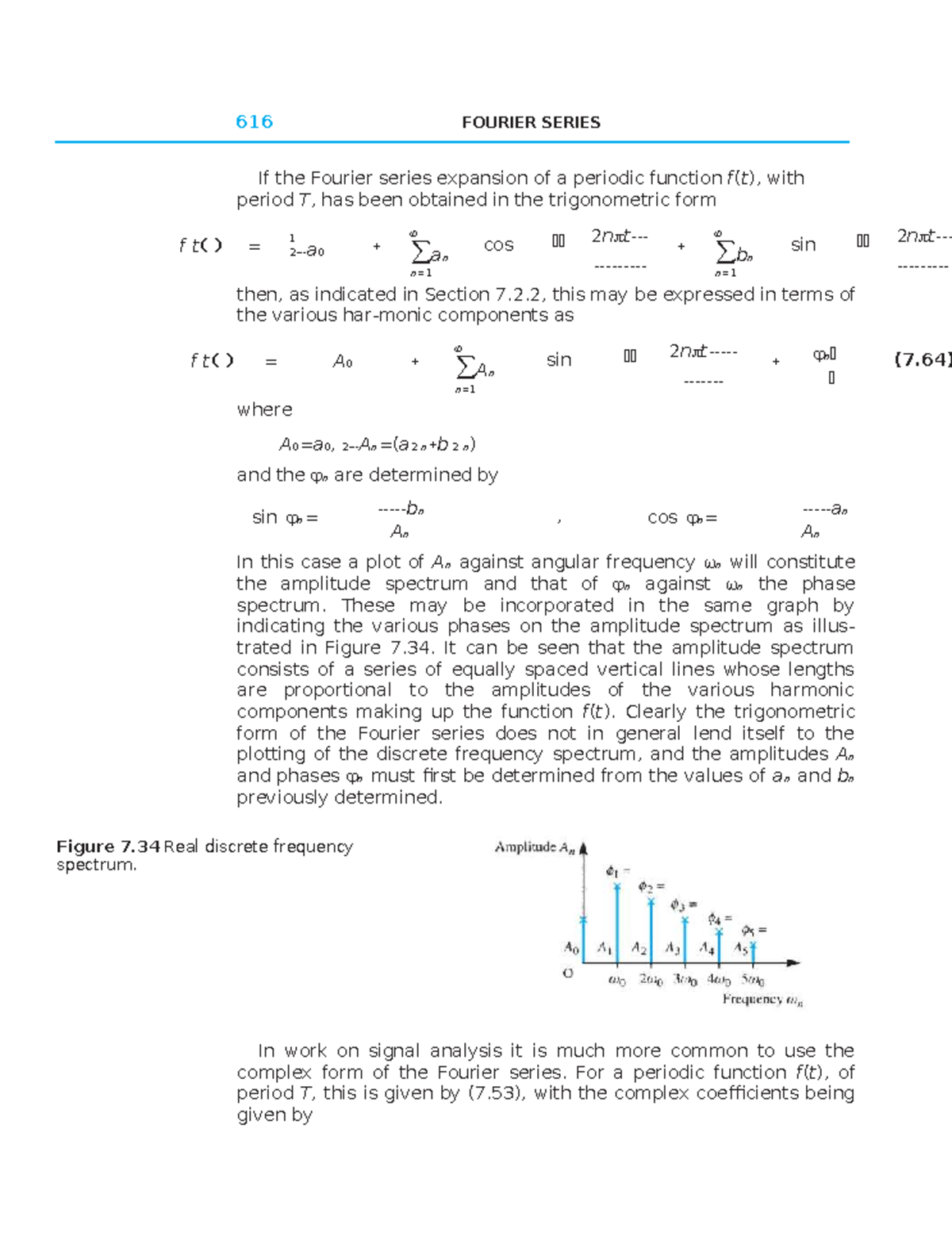 Advanced Engineering Mathematics: Fourier Series Analysis (MATH 640 ...