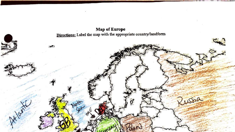 Map of Europe - Labeled Assignment (Old) - Studocu