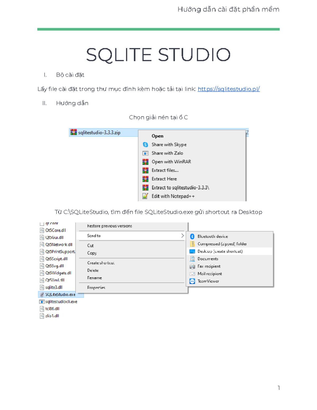 Huong dan cai dat sqlite studio - Option, Futures and Other Derivatives ...