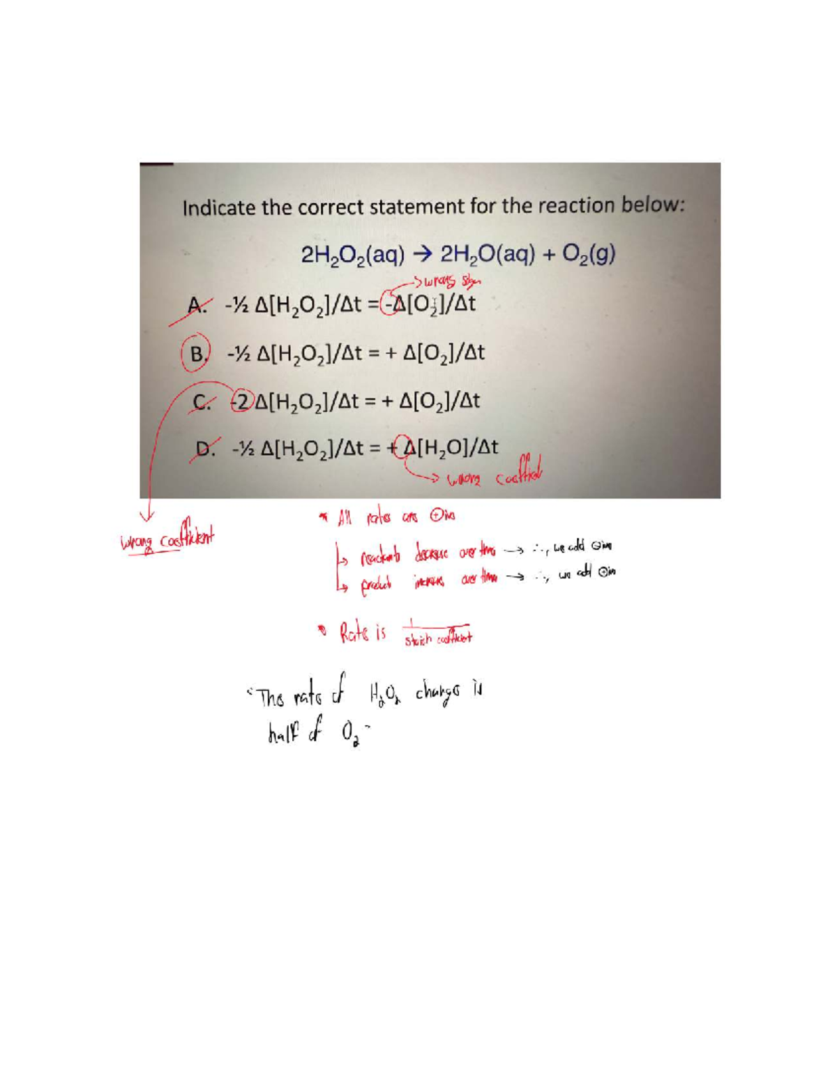 Chem Practice Solution Problems: Reaction Rates & Buffer Calculations ...